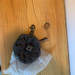 Fanciful leather wristlet